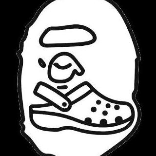 BAPE Crocs